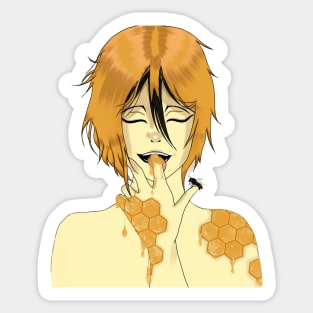 Honey bee boy Sticker